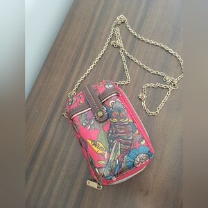 Sakroots Crossbody wallet & phone holder